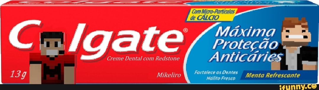 Proteção
Anticáries
Fosralece às Demtes
Menta Refrescante
Creme Dental com Redstone
Mikeliro