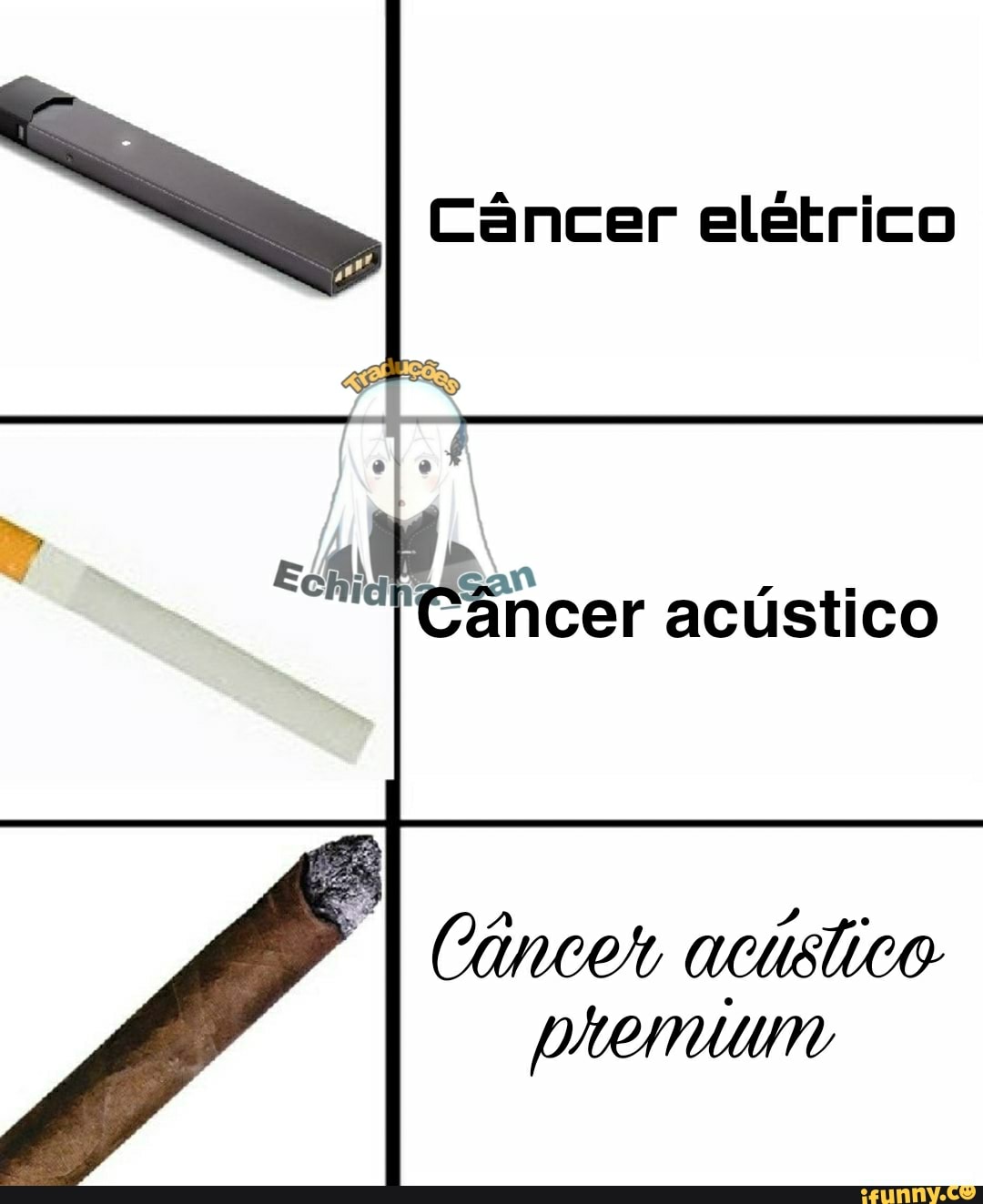 Câncer elétrico
Ec
"Câncer acústico