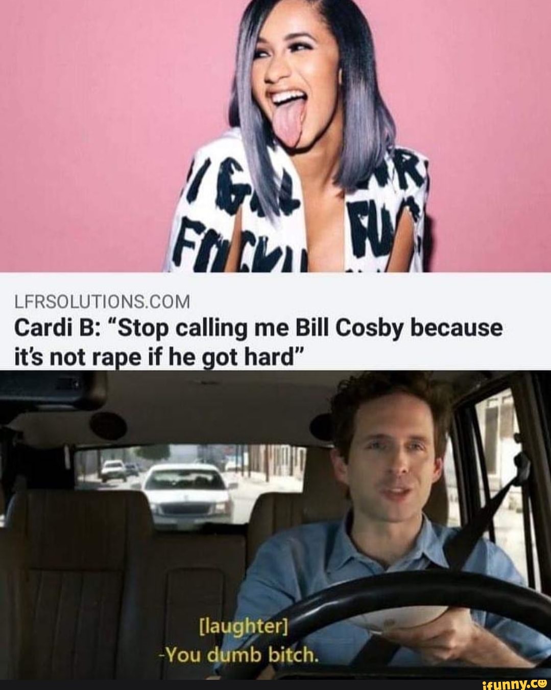 I, R R80 Um O NS M M Cardi B: "Stop Calling Me Bill Cosby Because It's ...