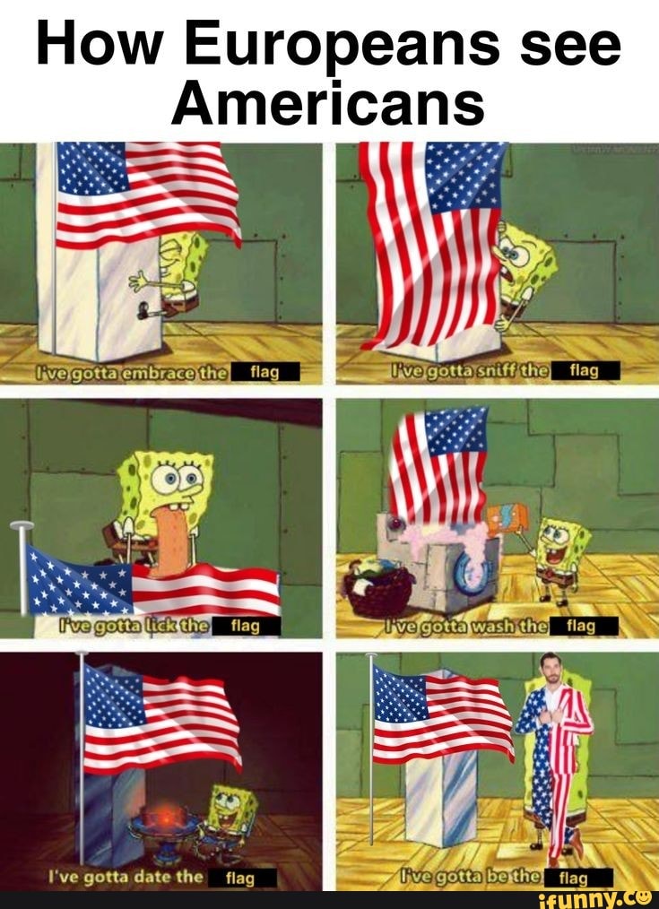 How Europeans see
Americans