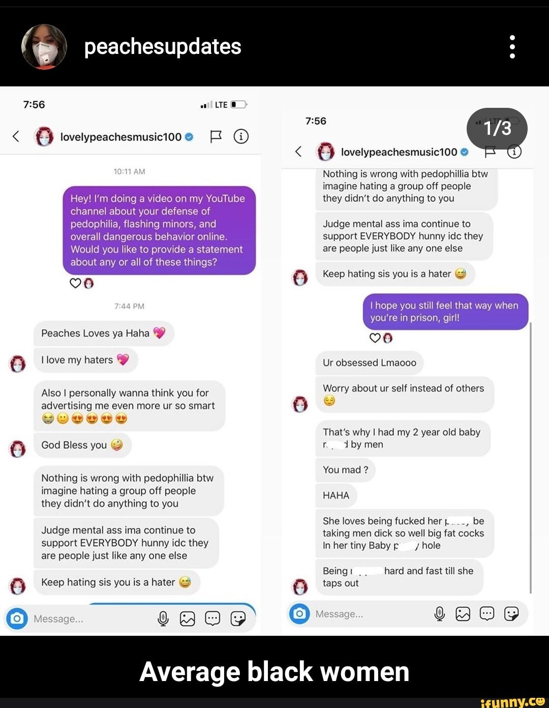 Average black women
