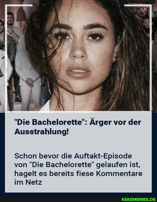 "Die Bachelorette": Ärger vor der
Ausstrahlung!
Schon bevor die Auftakt-Episode von "Die Bachelorette" gelaufen ist, hagelt es bereits fiese Kommentare im Netz