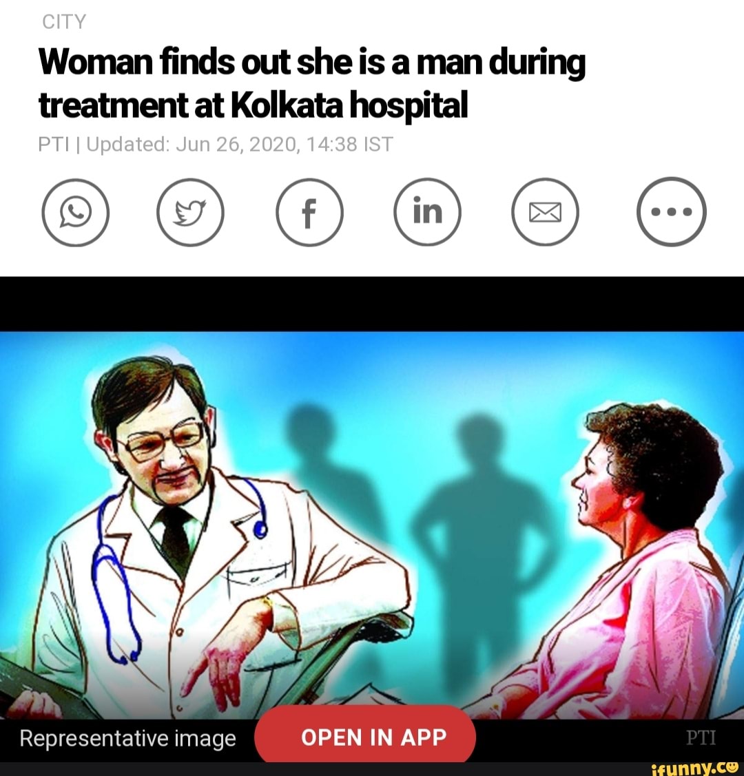 Woman finds out she is a man during treatment at Kolkata hospital