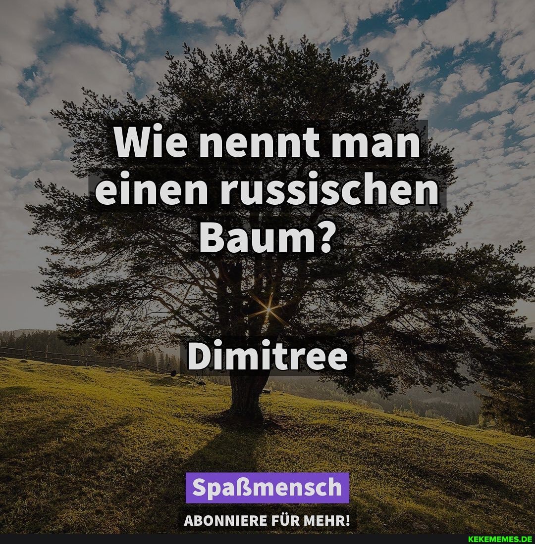 Wie nennt man
Einen n
ABONNIERE EÜR MEHR!