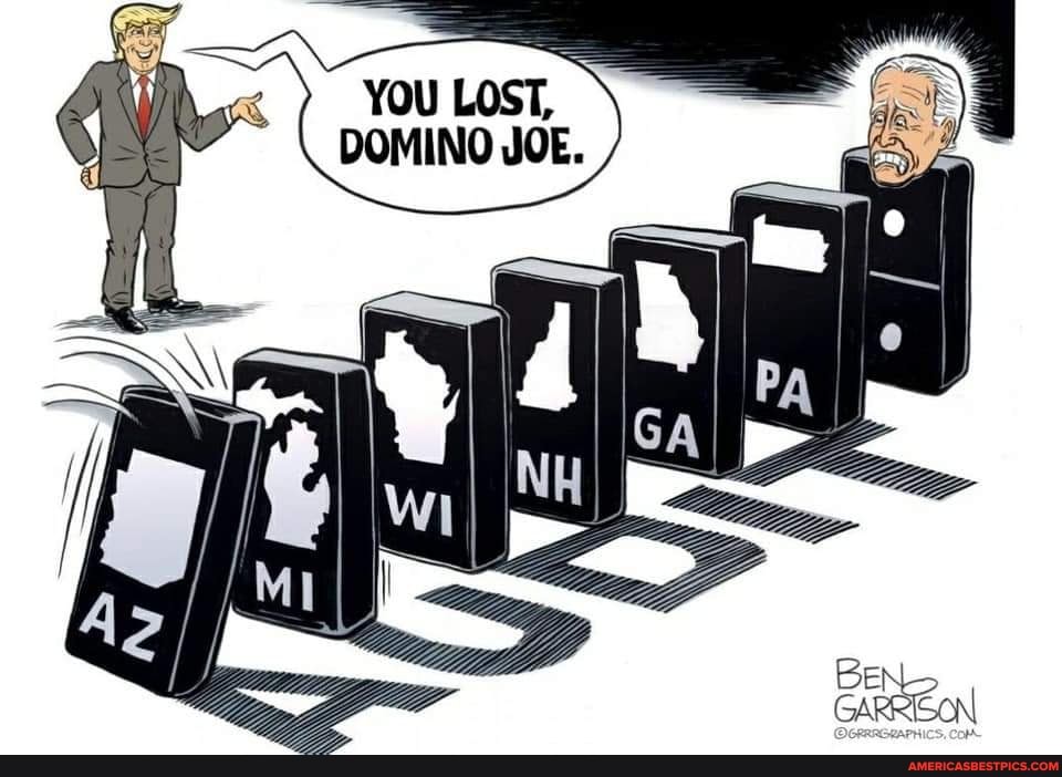 YOU LOST,
DOMINO JOE.