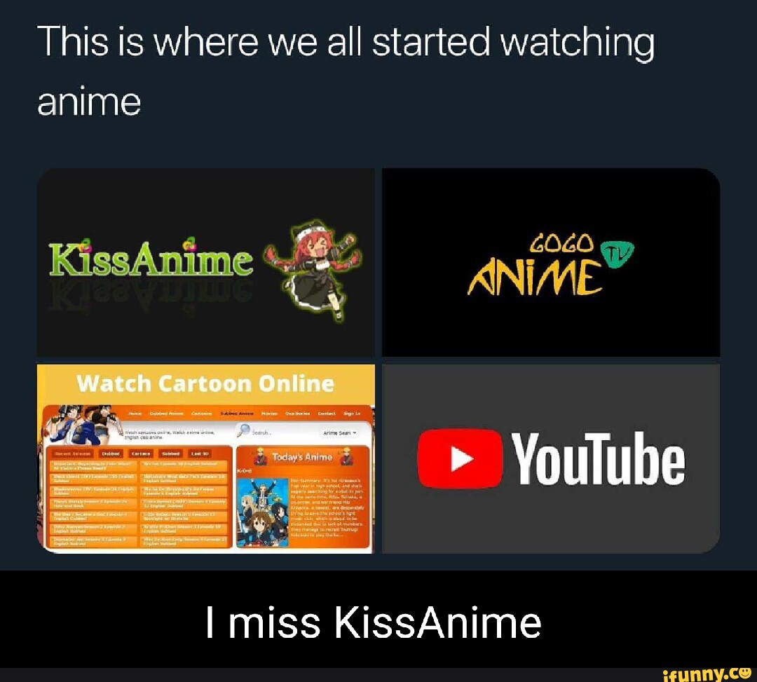 This is where we all started watching anime KissAnime Watch Cartoon Online  ANIME