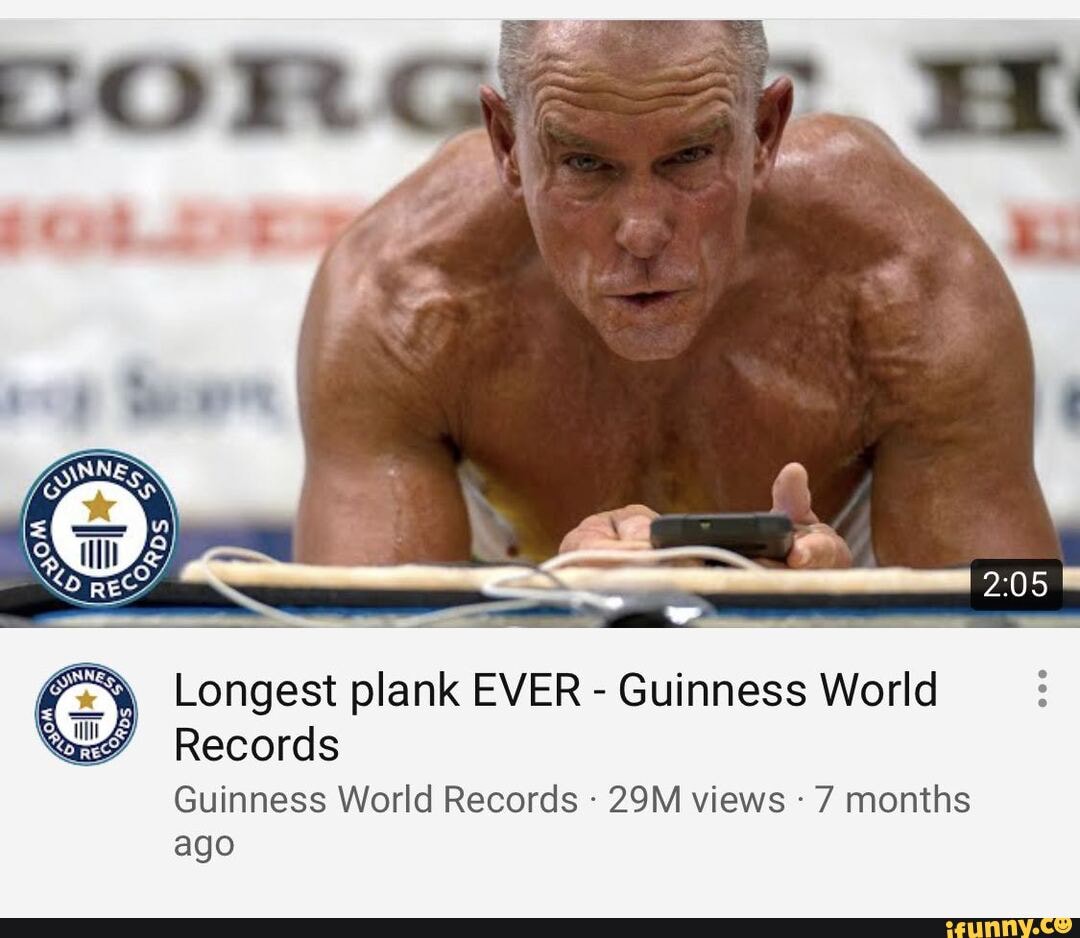 longest plank ever guinness world records