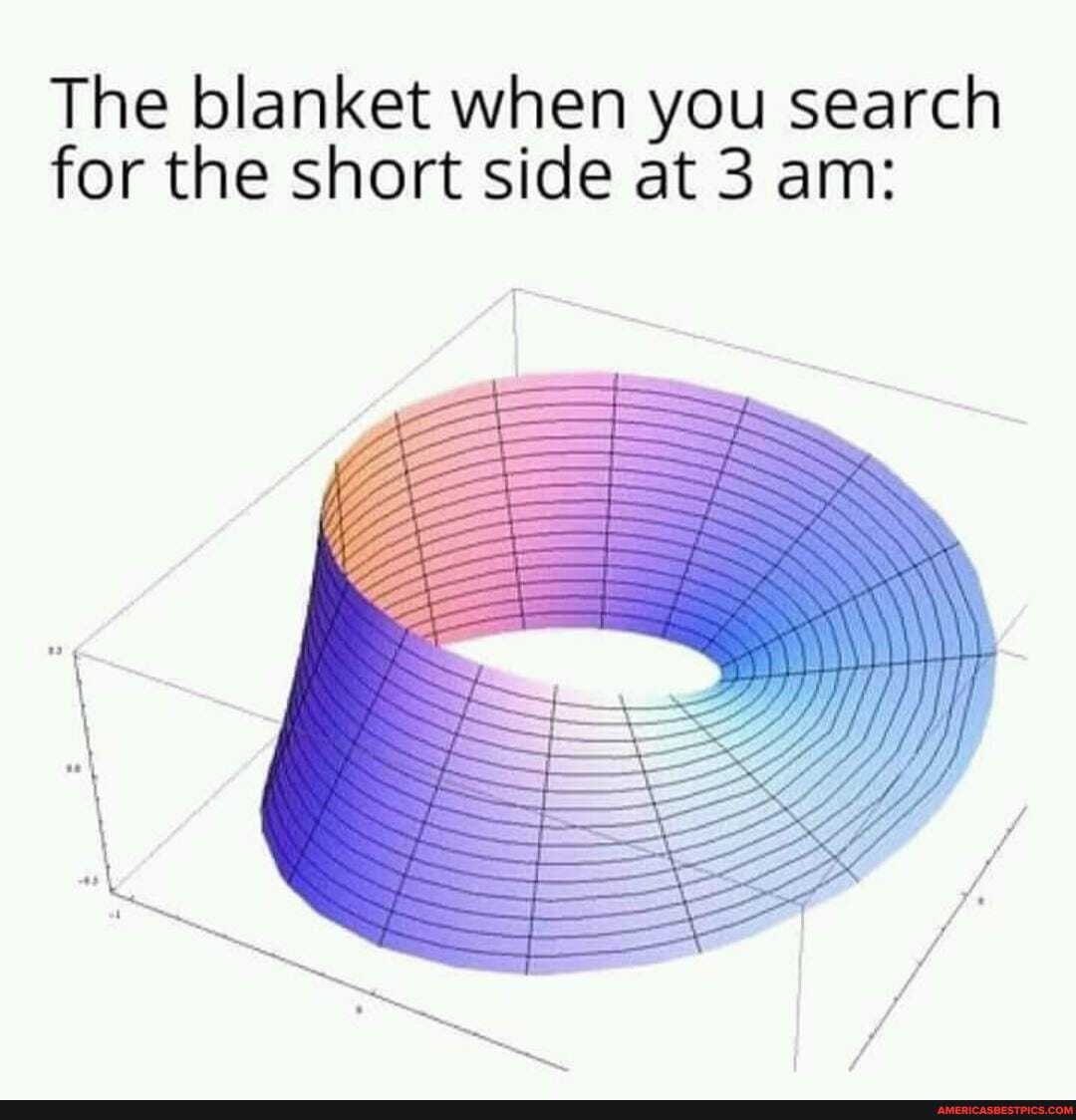 you search
The blanket when for the short side at 3 am: