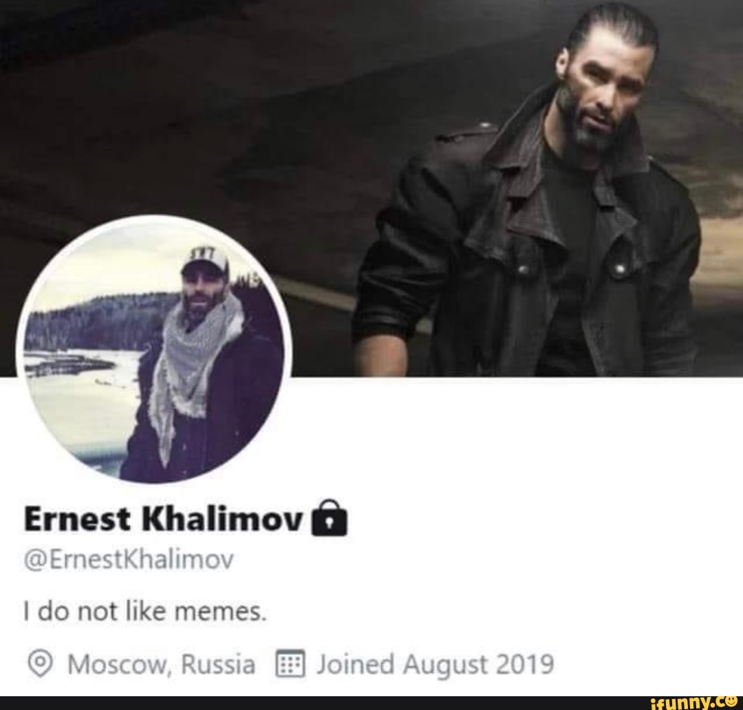 Khalimov ernest Ernest Khalimov: