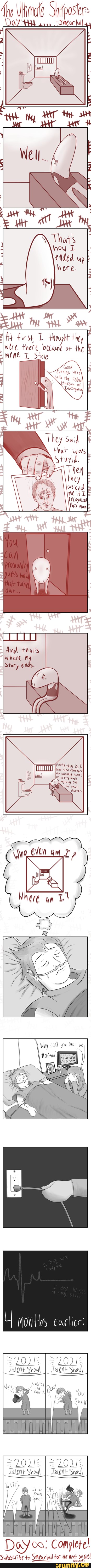 it Stitpaster=
ficsk Hgughit they were there \ecause ot the
Stole
Sad
ThaT
And that's
Where
Story ends.
\ Why Cat you Just be
Noma'! I
months
IL
Ts te JOH Wale
\ \
Day oo: Complete!
Sulascrie to Stltaclull For seris