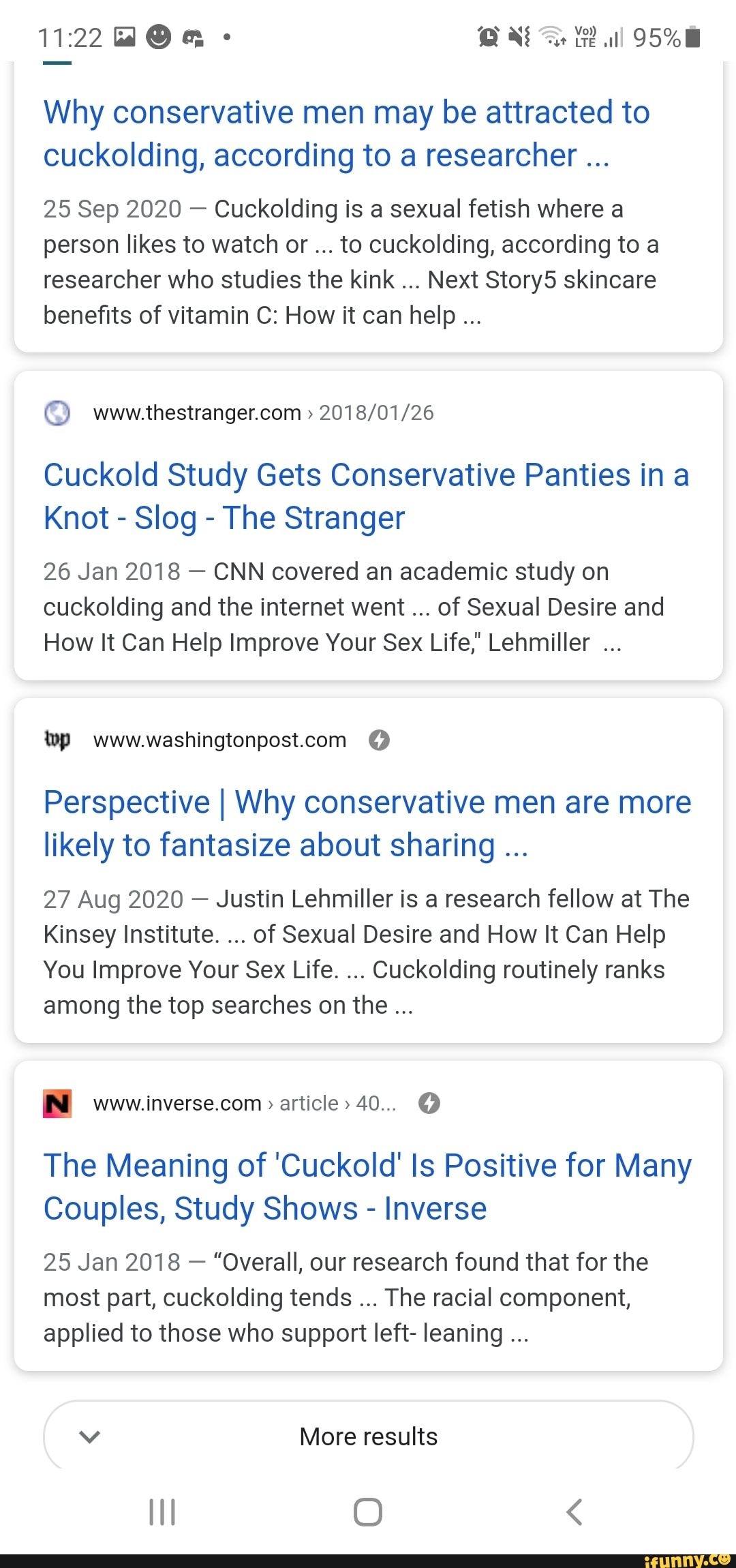 HO Why conservative men may be attracted to cuckolding, according to a researcher 25 Sep 2020 -
