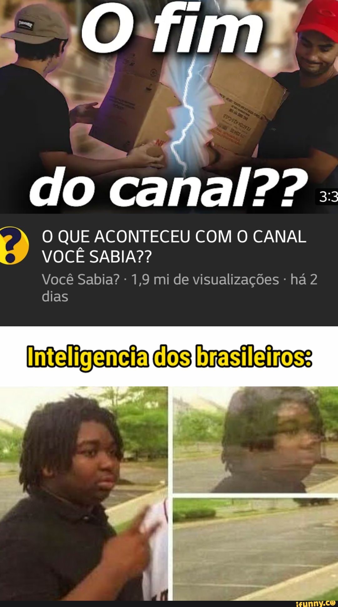 Fim Do Canal O Que Aconteceu Com O Canal VocÊ Sabia Você Sabia 19 Mi De Visualizações Há 2 7525