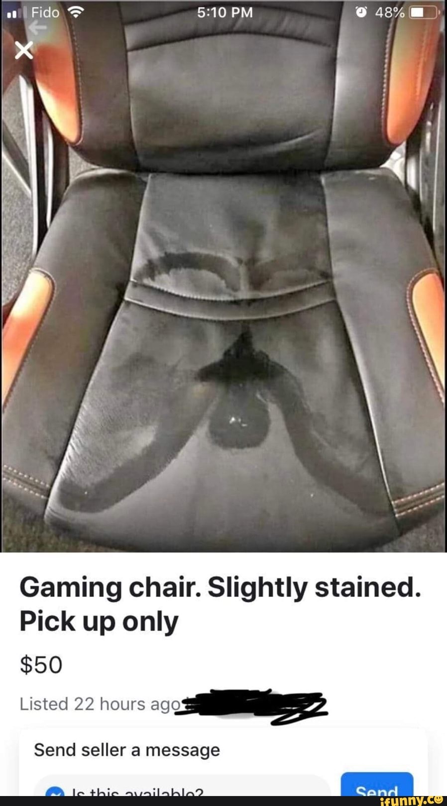 gaming-chair-slightly-stained-pick-up-only-50-listed-22-hours-39