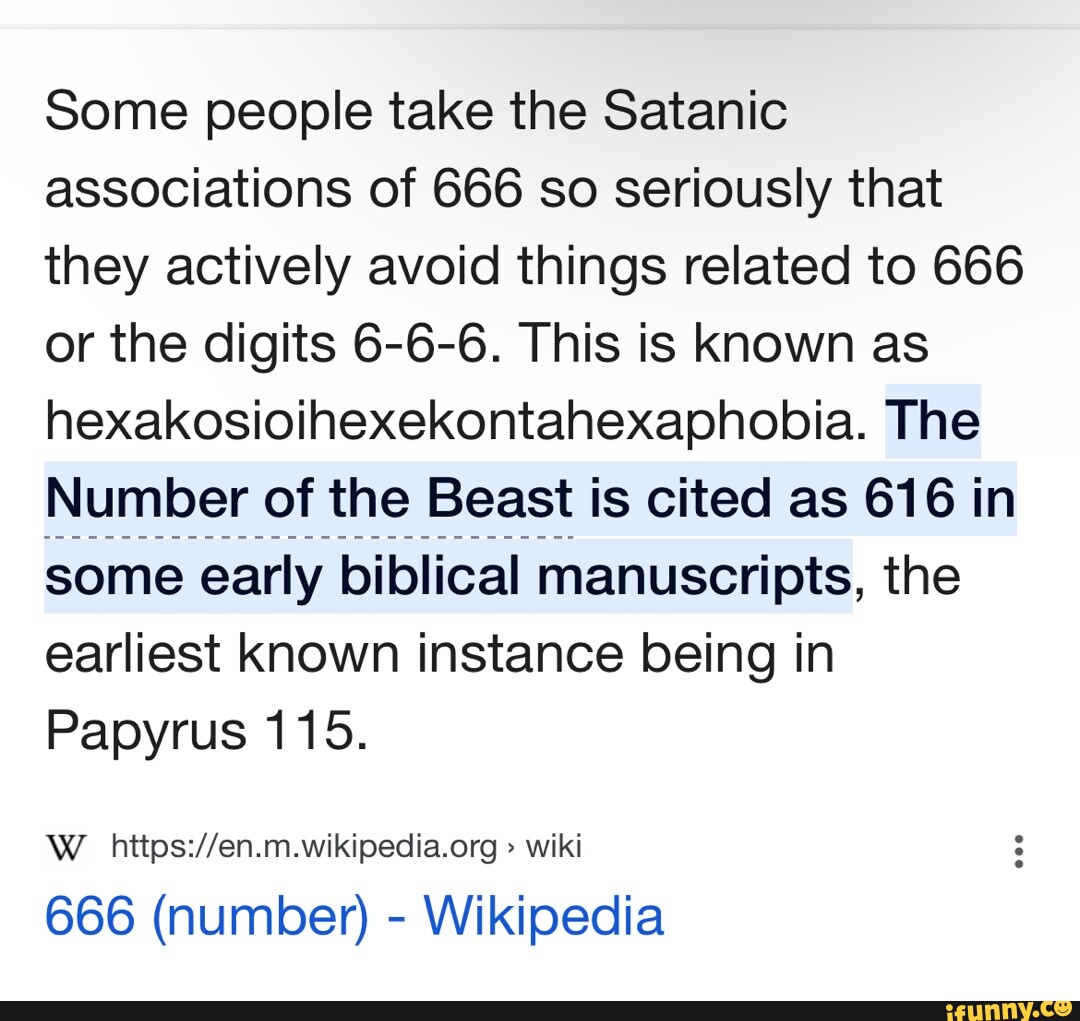 666:Satan, Wiki