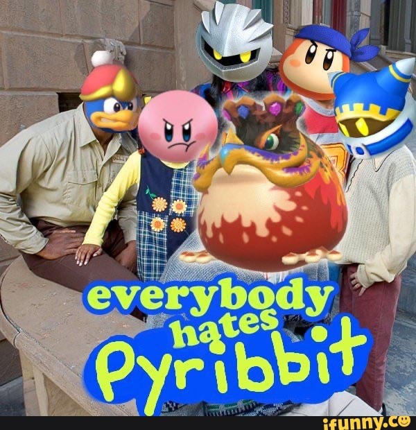 Pyribbit Kirbyclash memes. Best Collection of funny Kirbyclash pictures on iFunny