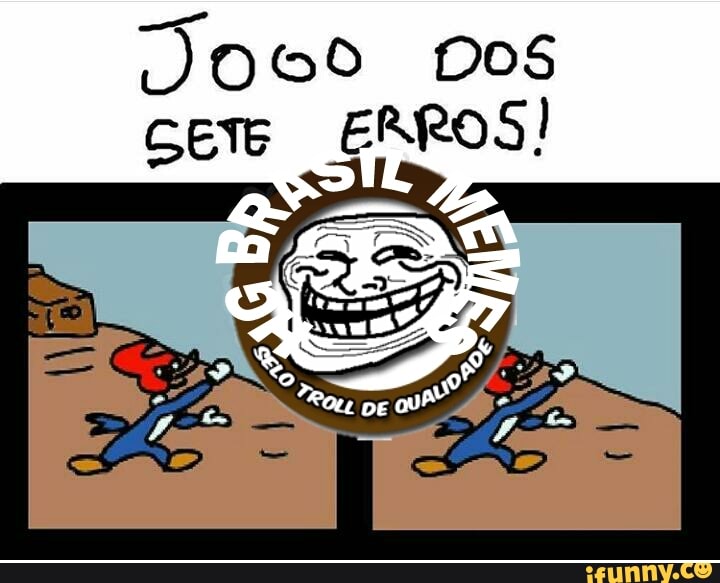 JOGO
cer ERROS!