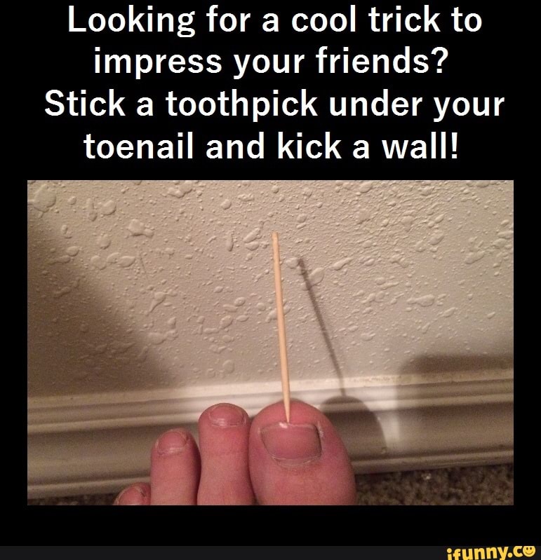 cool toothpick tricks