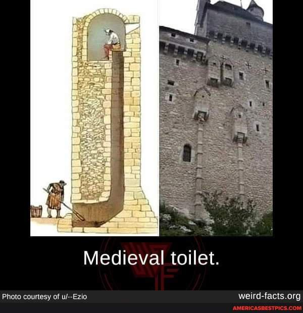 Medieval toilet. America’s best pics and videos