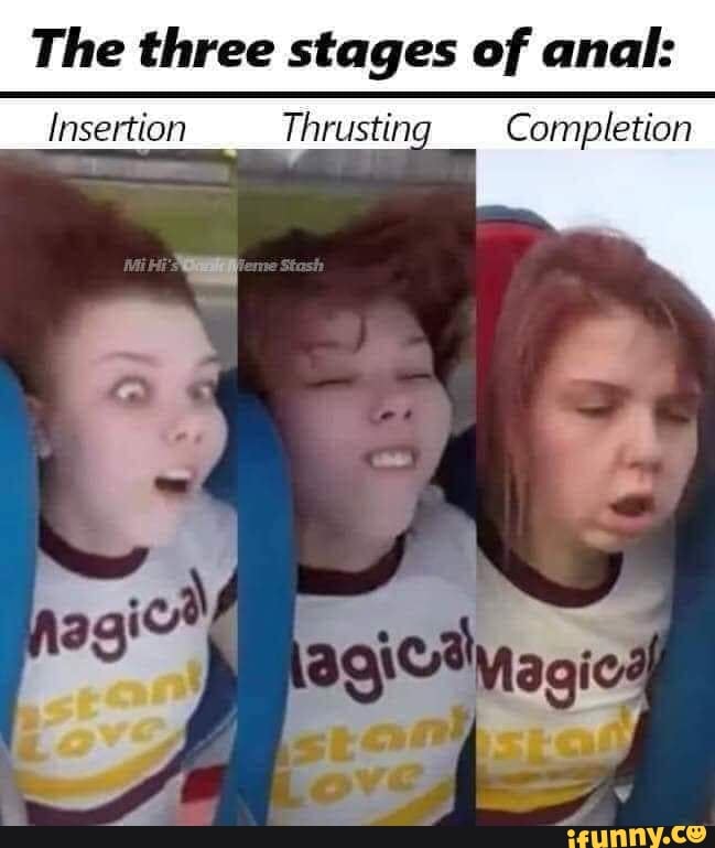 The Three Stages Of Anal Insertion Thrusting Completion Ifunny 9353