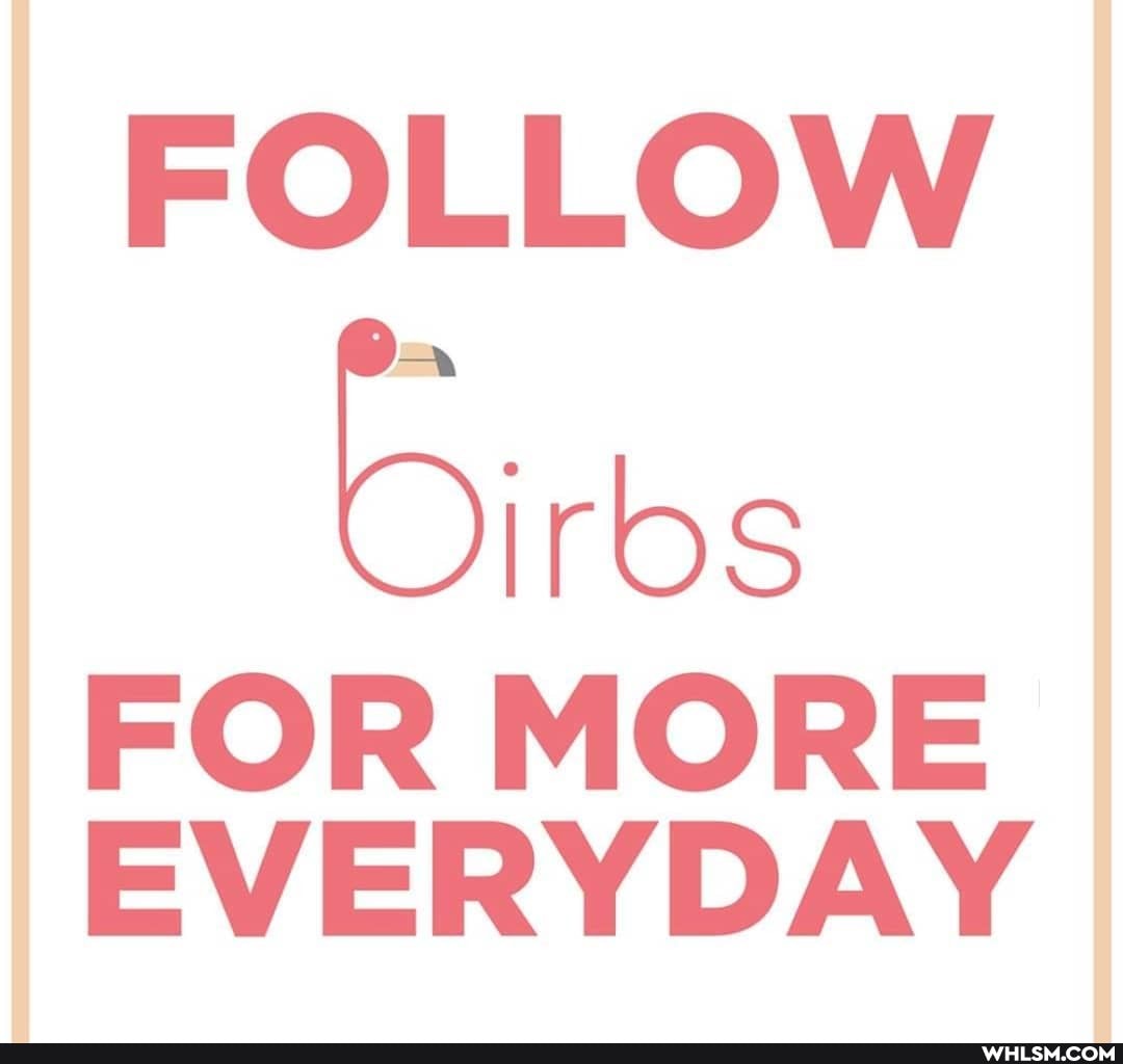 FOLLOW
Dirbs
FOR MORE EVERYDAY