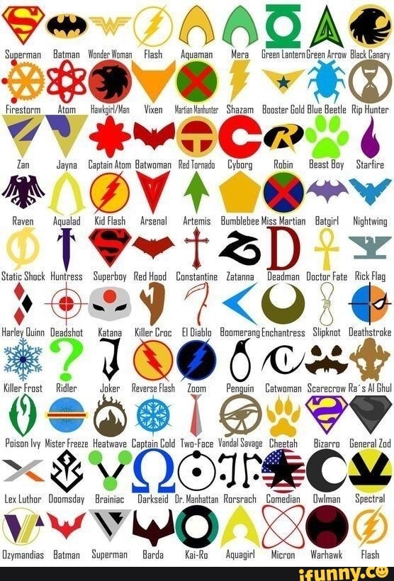 Go/ AbbGAG
Superman Batman Wonder Woman Flash Aquaman Mera Green Lantern Green Arrow Black Canary
Firestorm Ato Vixen Martian Manhuster Shazam Booster Gold Blue Beetle Rip Hunter
Ten _Jayna Captain tom Batwoman RedTorado Cyborg Robin Beast Boy Starfire
\OY 4+
Raven Aqualad Kid Flash Arsenal Artemis Bumblebee Miss Martian Batgirl Nightwing
Grit Spi
Static Shock Huntress Superboy Red Hood Constantine Zatanna Deadman Doctor Fate Rick Flag
Harley Quinn Deadshat Katana Killer Croc Diablo BoomerangEnchantress Slipknot Deathstroke
6 Cw
Killer Frost Ridler Joker Reverse Flash Zoom Penguin Catwoman Scarecrow Ra' s Al Ghul
Poison Ivy Misterfreeze Heatwave Captain Cold face Vandal Savage Cheetah Bizarra General Zod
VOOTPSEOM
Lex Luthor Doomsday Brainiac Darkseid Or. Manhattan Rorsrach Comedian Owlman Spectral
Ozymandias Batman Superman Barda
Warhawk Flash