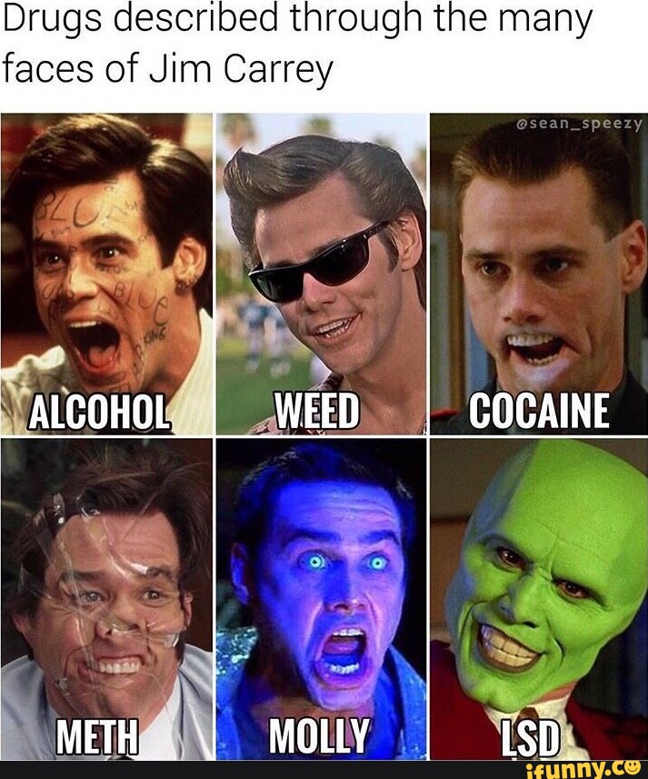 jim carrey funny face collage