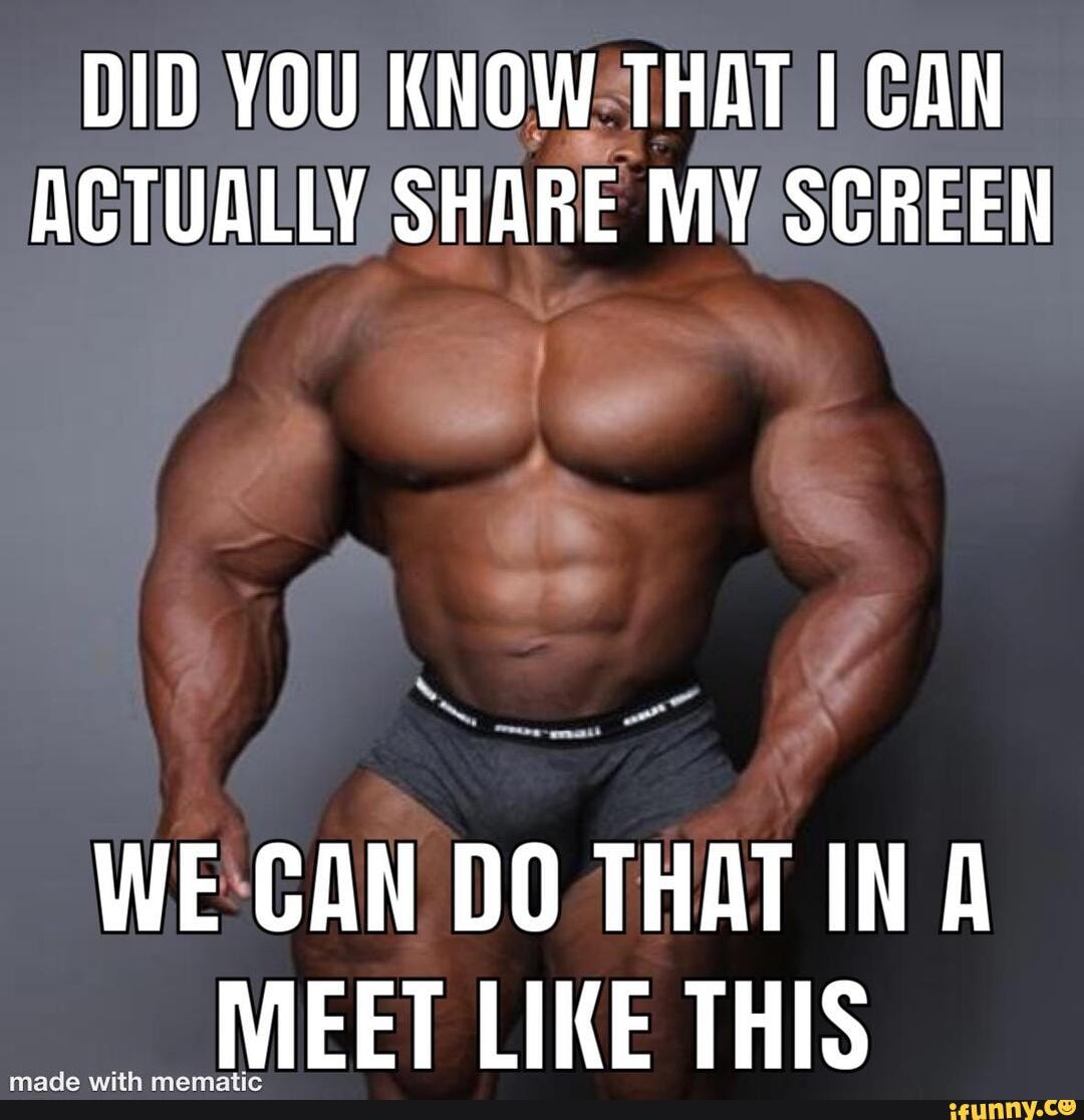 DID YOU CAN ACTUALLY SHARE
WE'CAN DO.THAT INA MEET LIKE THIS
