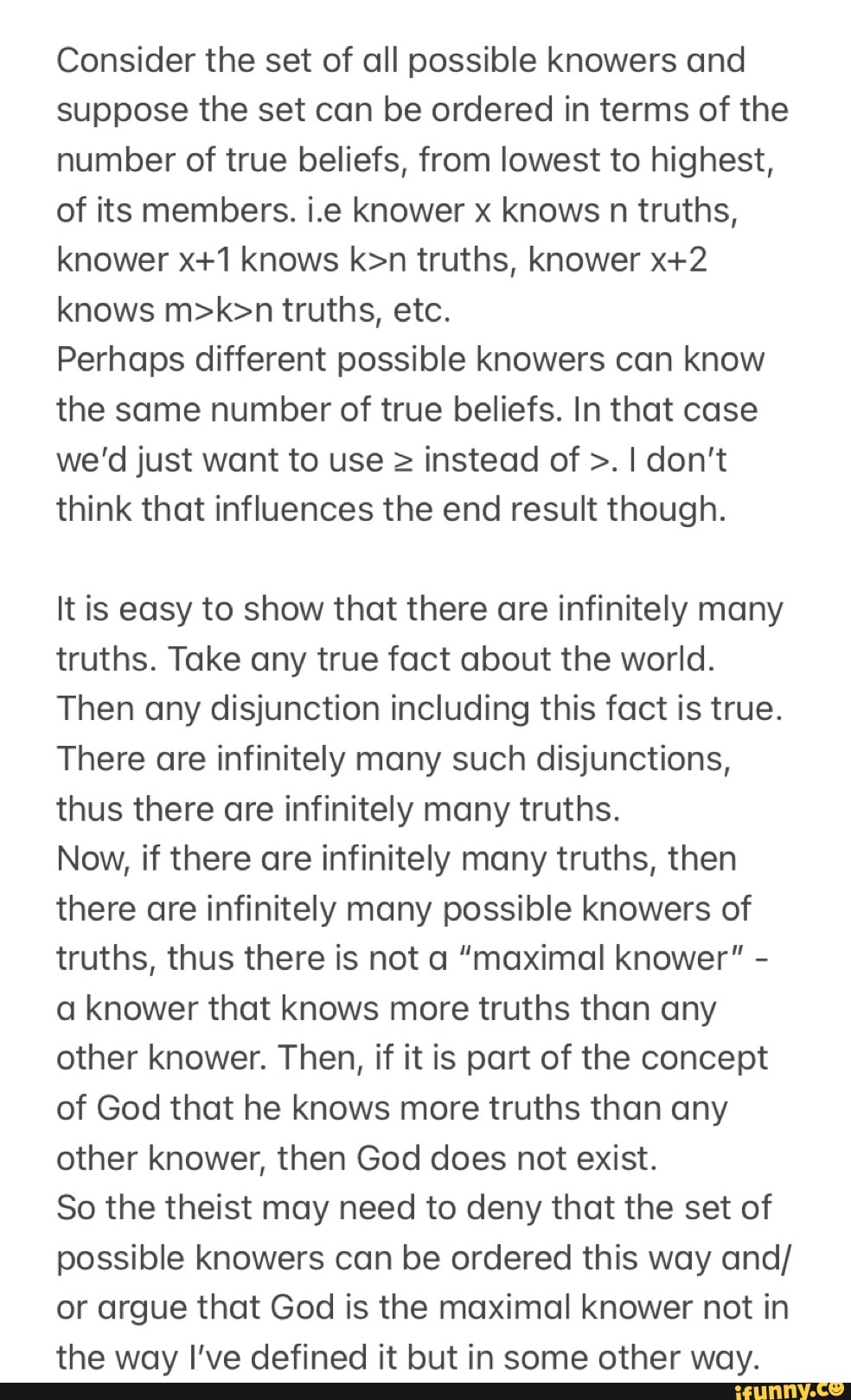 consider-the-set-of-all-possible-knowers-and-suppose-the-set-can-be