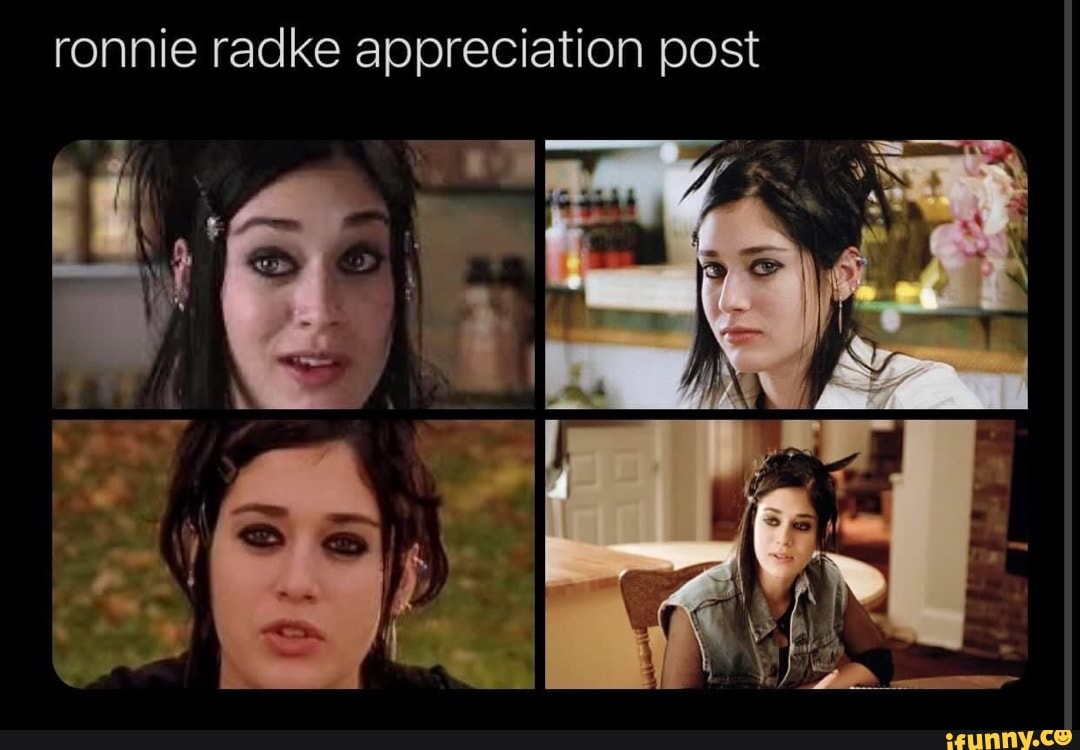 ronnie radke appreciation post