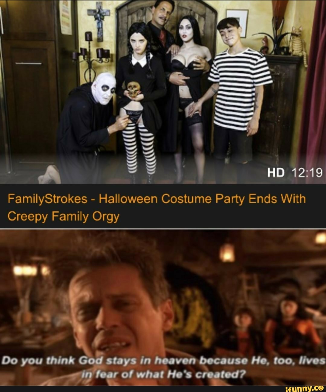 Familystrokes costume party