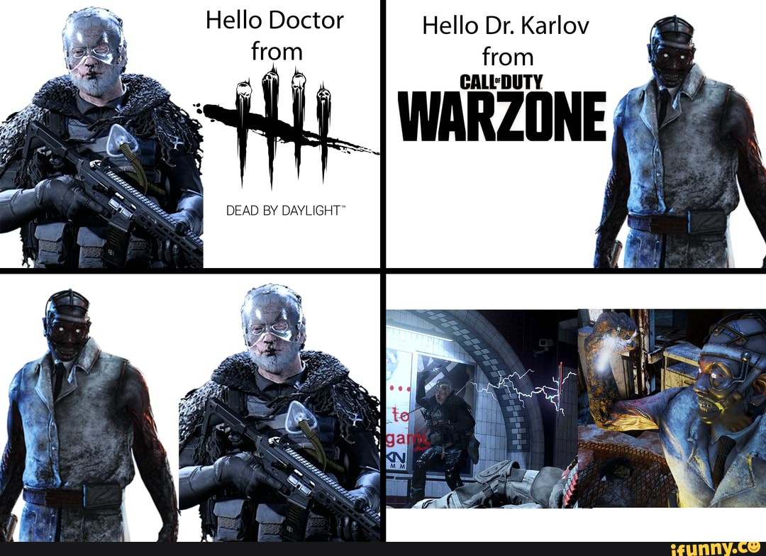 Hello Doctor Hello Dr Karlov From From Call Duty Dead By Daylight Ce