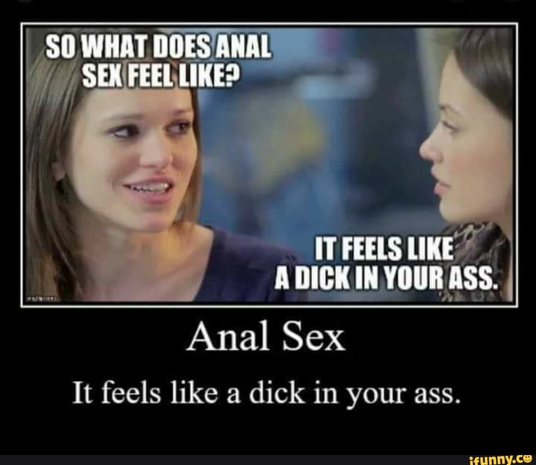 What Does Anal Sex Feel Like