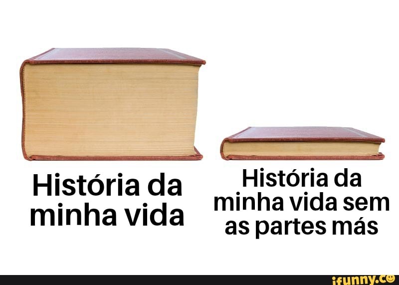 História da História da
minha vida sem minha vida
as partes más