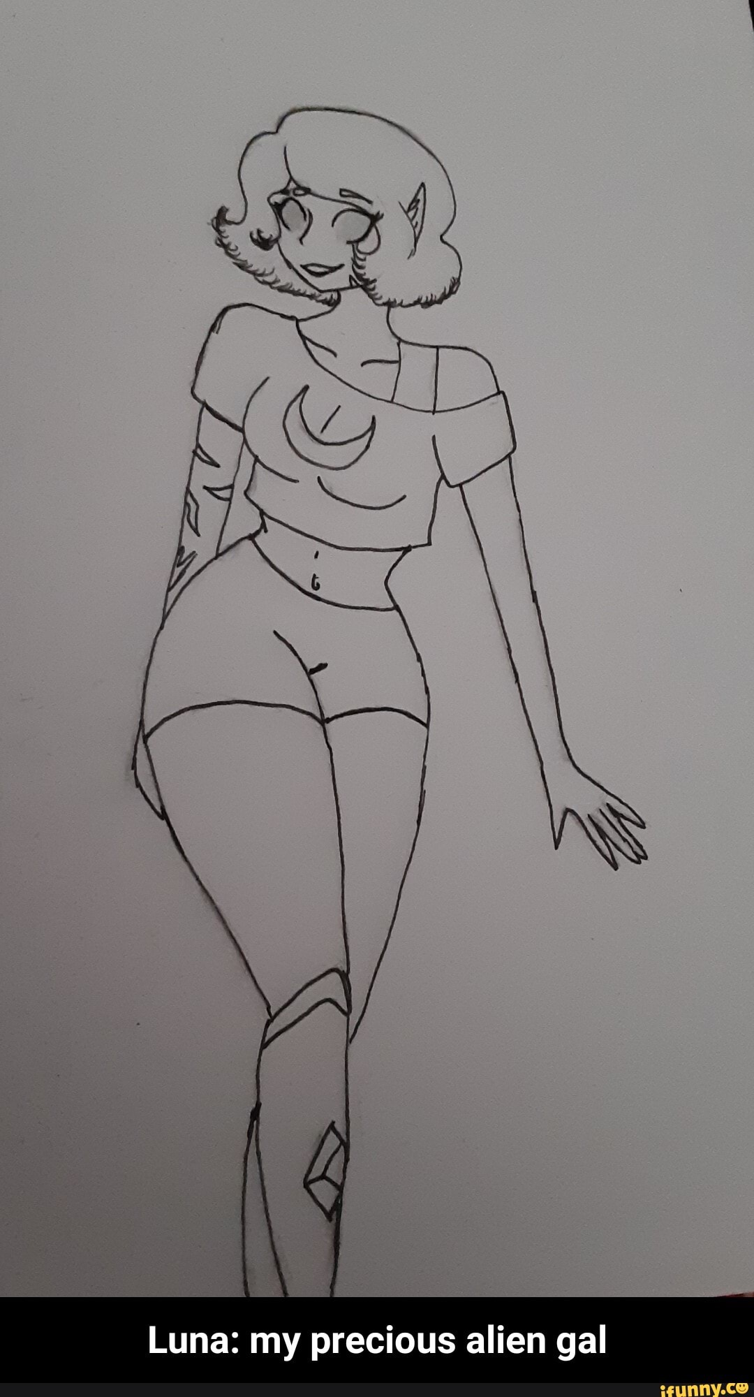 Luna: my precious alien gal