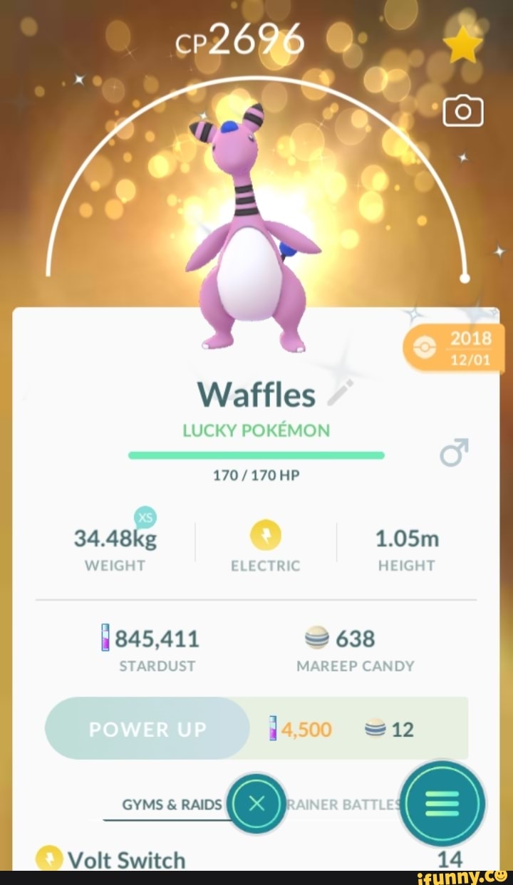 Waffles
LUCKY POKEMON