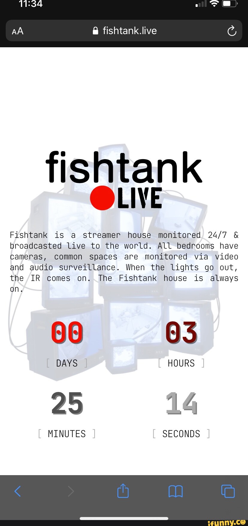 Fishtank.live fishtank LIVE Fishtank is a streamer house monitored