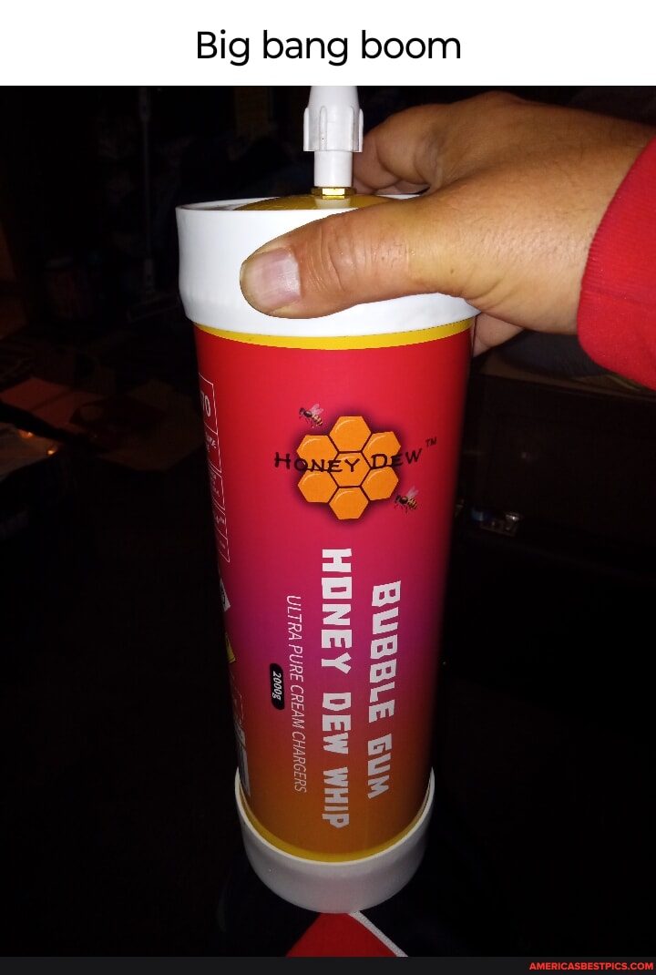 Big bang boom BUBBLE HONEY DEW WHIp WHIp ULTRA PURE CREAM CHARGERS