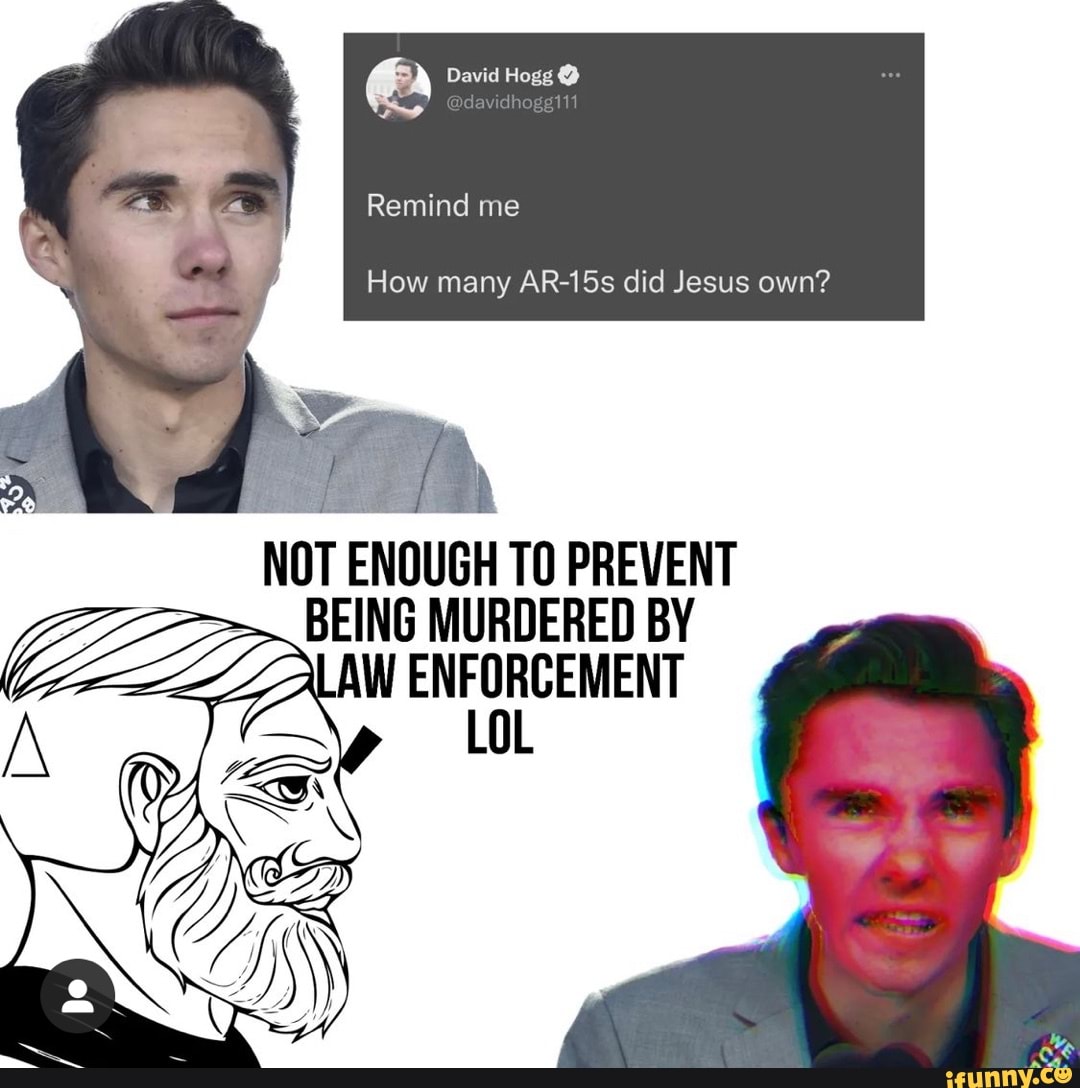 david-hogg-remind-me-how-many-ar-15s-did-jesus-own-ot-enough-to