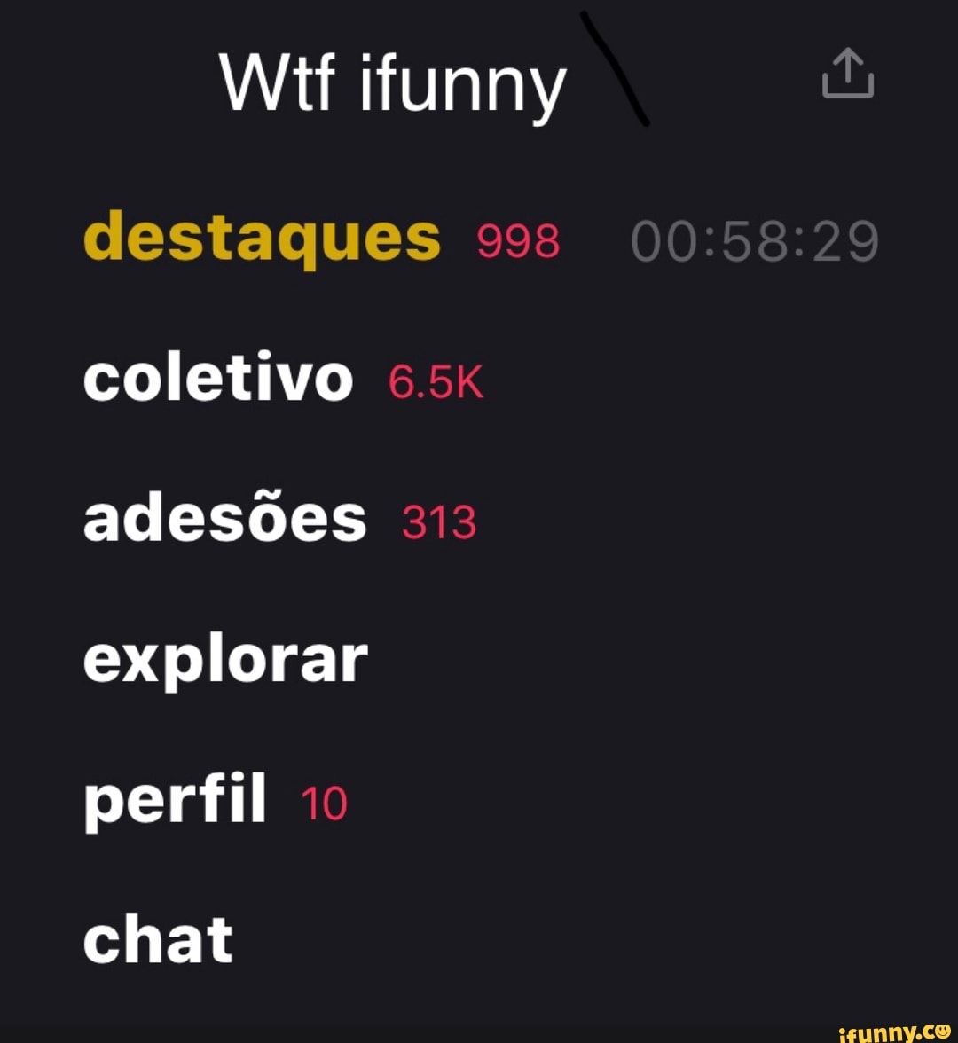 Witf funny destaques coletivo adesões 313 explorar perfil
chat