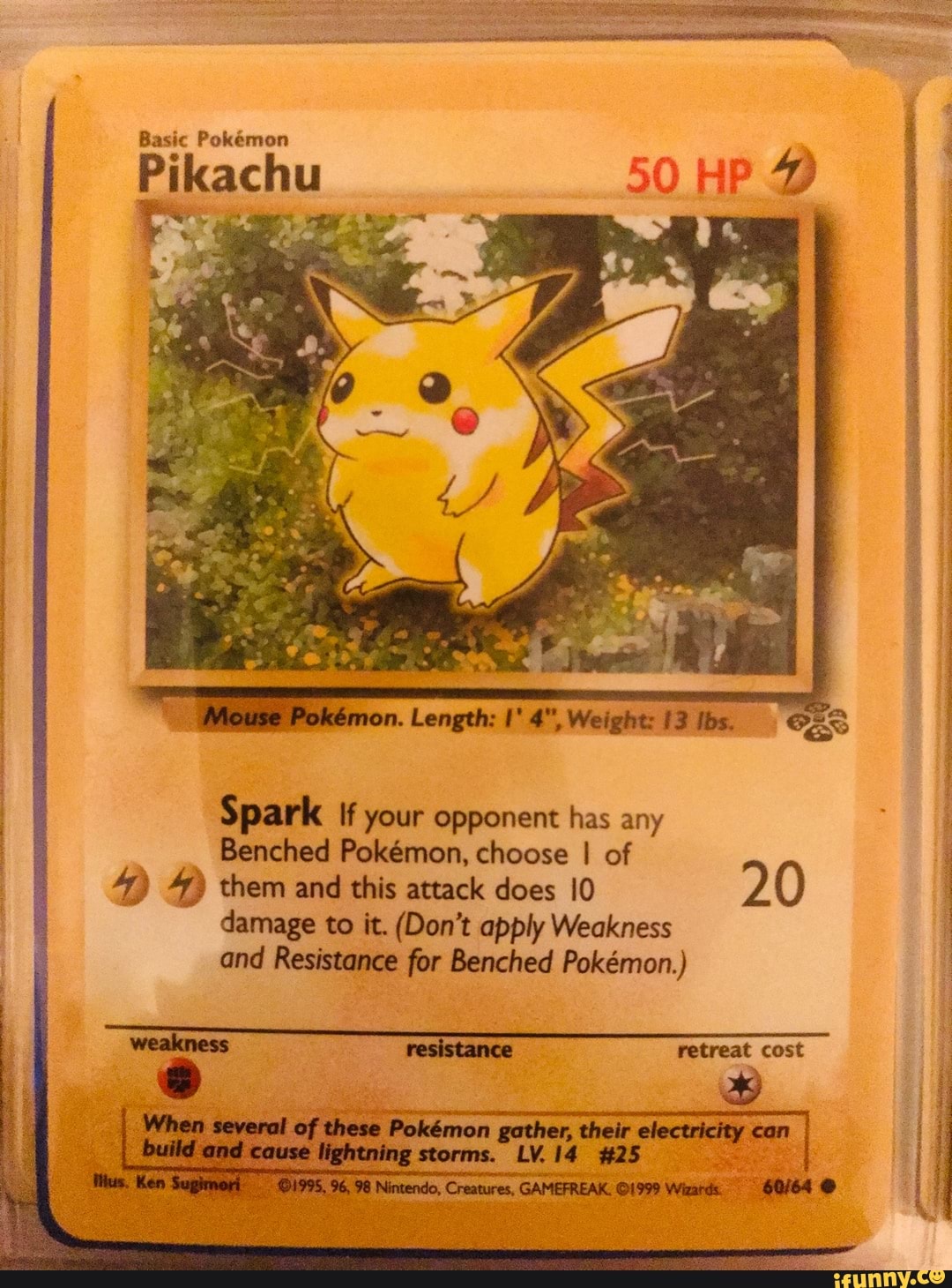 Spark if your opponent has any Benched Pokémon, choose I of 4) 49 them