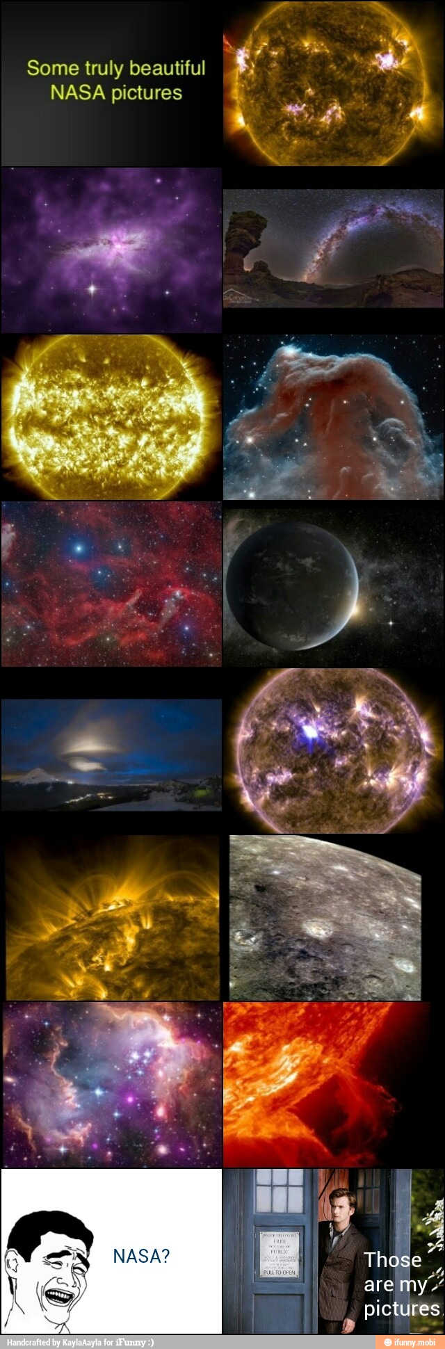 Some truly beautiful
NASA pictures