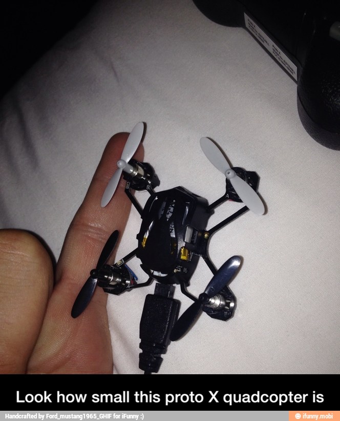 Look how small this proto X quadcopter is - Look how small this proto X quadcopter is