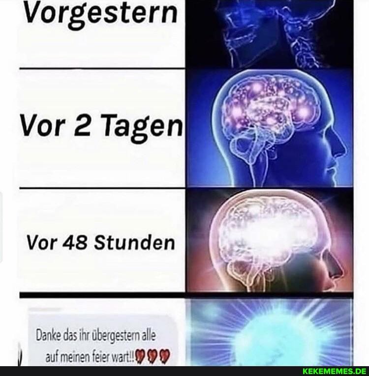 Vorgestern
Vor 2 Tagen
Vor 48 Stunden
Danke das ihr übergestern alle