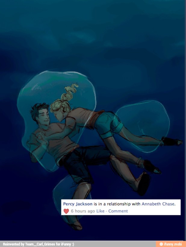 Percy Jackson is in a relationship with Annabet