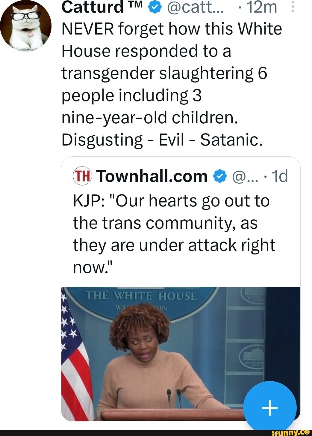 Catturd @ @catt... NEVER forget how this White House responded to a ...
