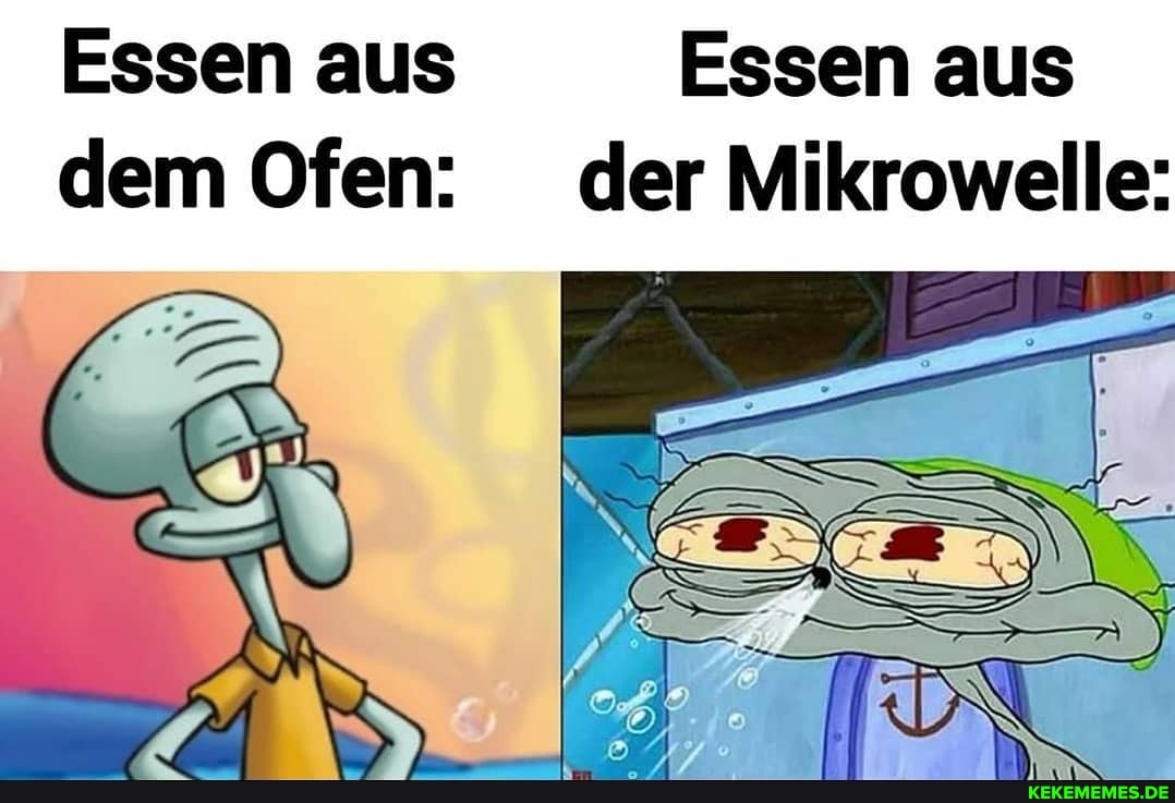 Essen aus Essen aus dem Ofen: der Mikrowelle: