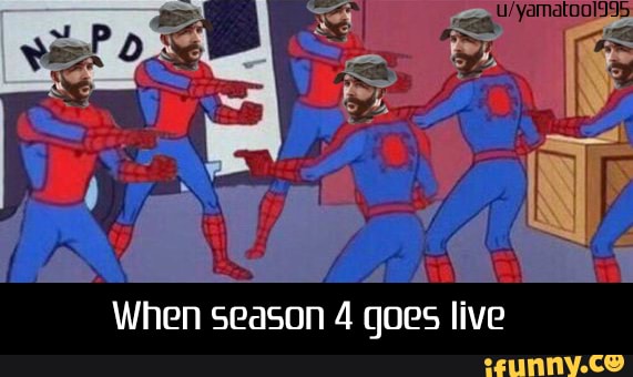 When season 4 goes live