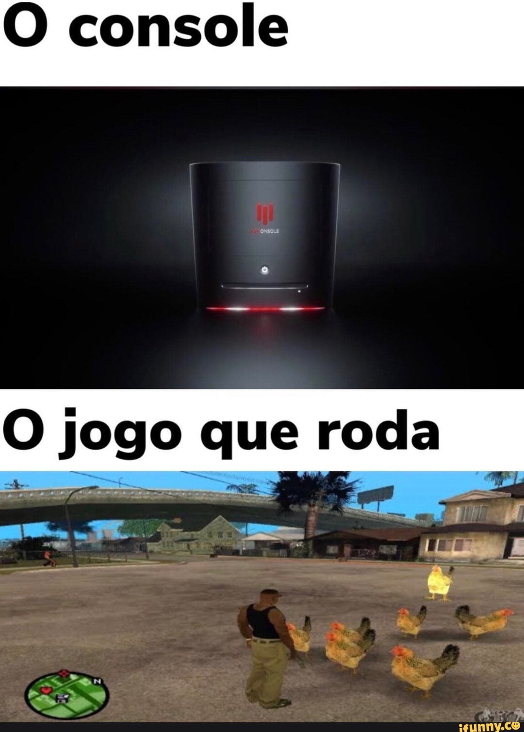 (0) console
que rocla
O jogo