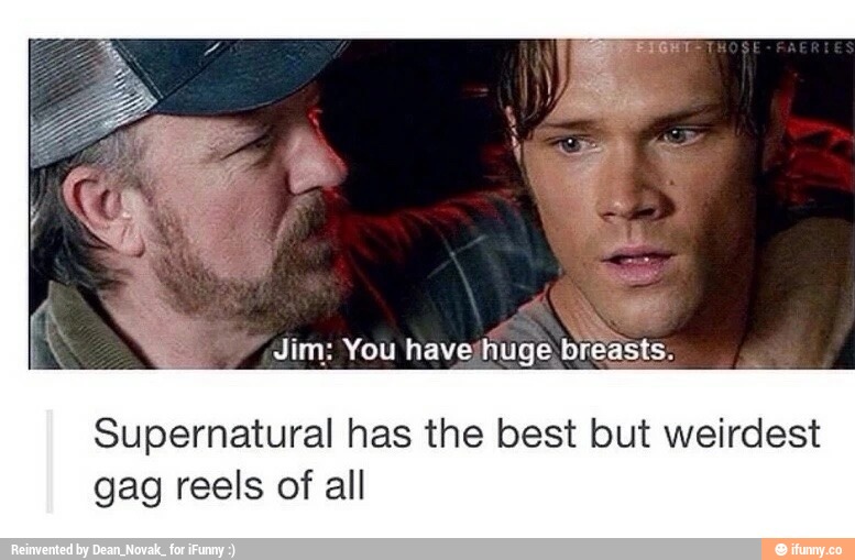 supernatural season 3 gag reel