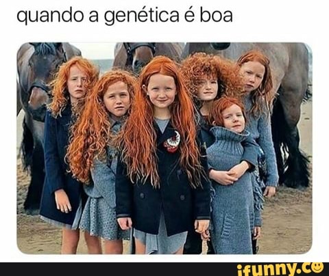 quando a
genética é boa